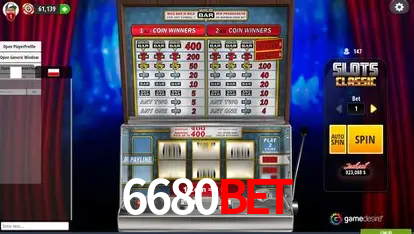 Descubra o Mundo do Cassino Online com 6680bet